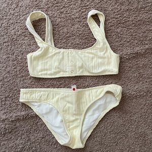 Solid and Striped Elle bikini set